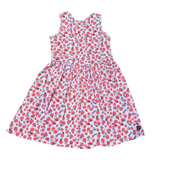 Tea Collection Girls Portugal Skirted Dress Oasis Fruit Size 7 - Picture 2 of 3